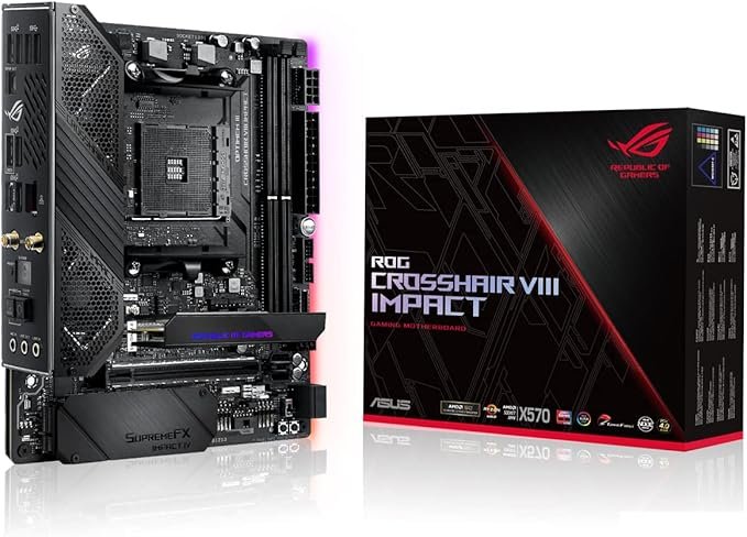 Imagen de una placa base con chipset AMD X570. La tarjeta presenta un diseño robusto en tonos oscuros, con disipadores de calor prominentes sobre el chipset y áreas de VRM, reflejando su capacidad para manejar altas demandas de energía. Se aprecian ranuras PCIe 4.0, puertos USB y conectores de alimentación estratégicamente dispuestos, evidenciando un enfoque en el rendimiento y la conectividad avanzada, ideal para gamers y entusiastas de PC.